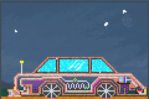 cadillac Pixel Art