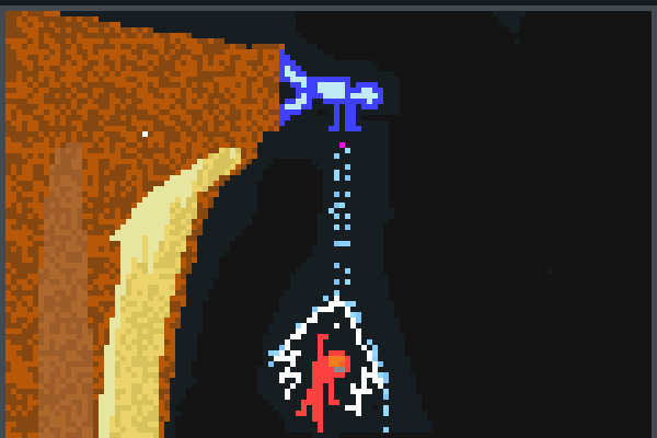 Mages Fight Pixel Art