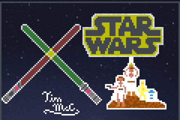 STARWARS TimMcC Pixel Art