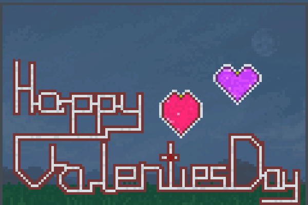 HappyValentines Pixel Art