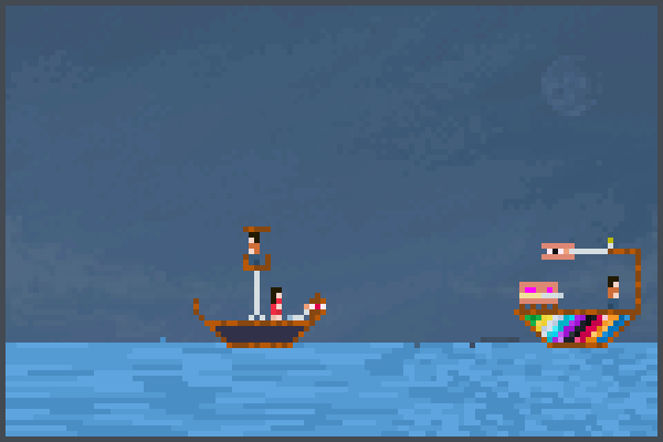 boat battle 1.0 Pixel Art