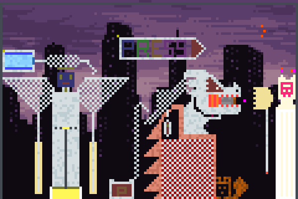 Dragon Breath2. Pixel Art