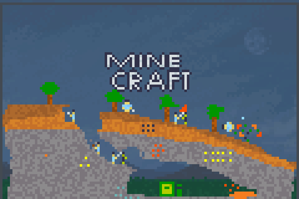 mincraft world Pixel Art