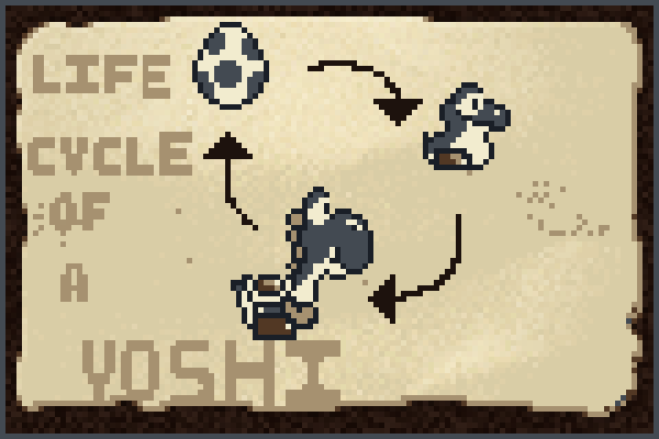 YoshiLifeCycle! Pixel Art