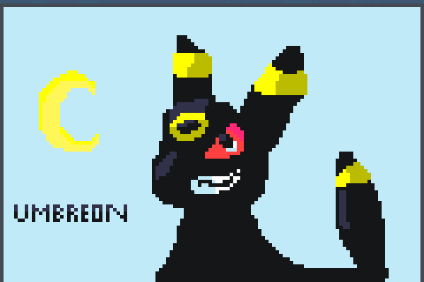 Umbreon <3 Pixel Art