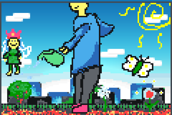 err garden Pixel Art