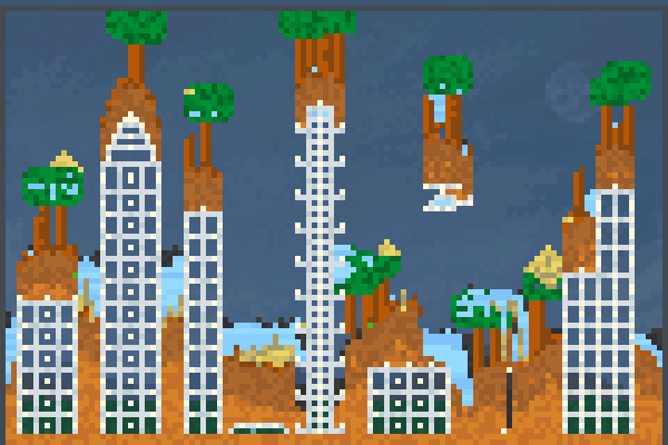 Lotso Tree City Pixel Art