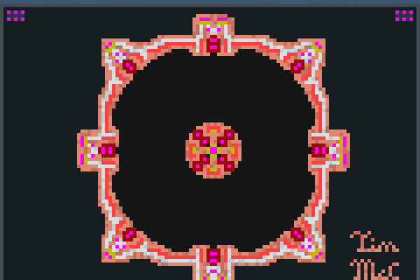 Dark Portal Pixel Art