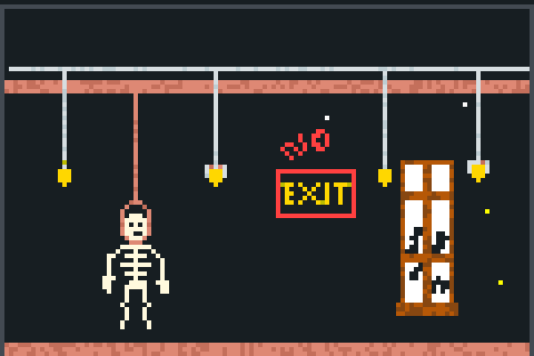 no exit Pixel Art