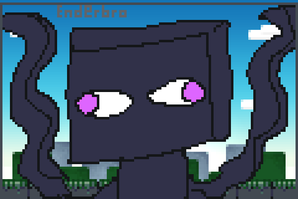 Enderbro Art Pixel Art