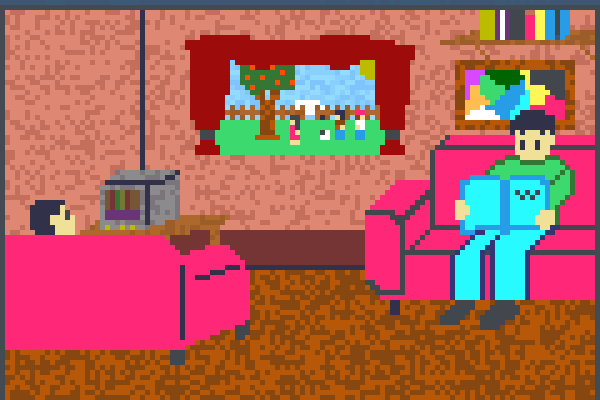 The house 73547 Pixel Art