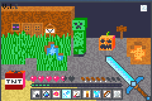 .minecraft new Pixel Art