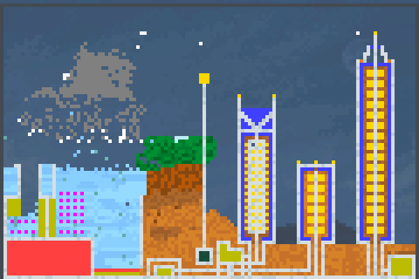 My City 1 Pixel Art