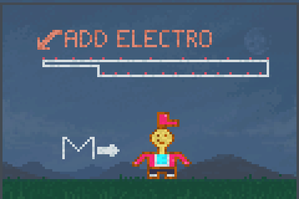 songs and mario Pixel Art