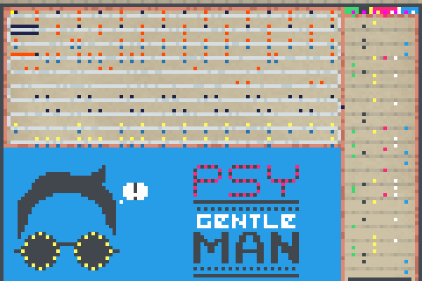 233334gentleman Pixel Art