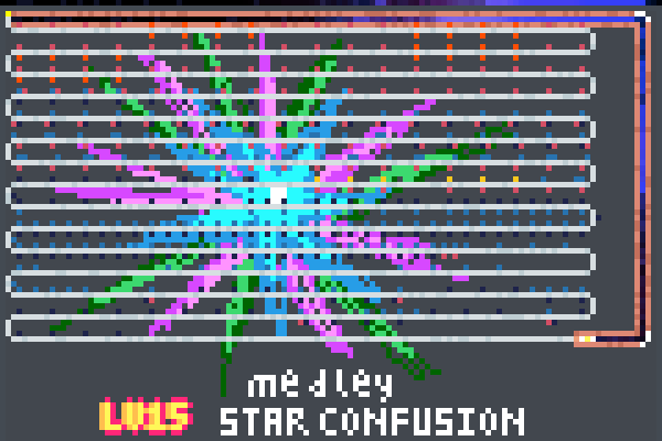 Star  medley Pixel Art