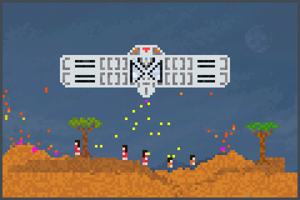 robot invasion9 Pixel Art