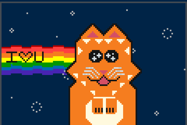 KittyCat Pixel Art