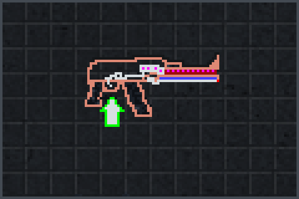 Assualt Rifle Pixel Art