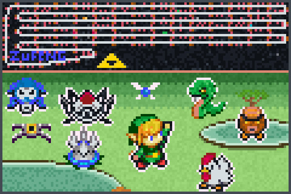 Zelda > Song Pixel Art