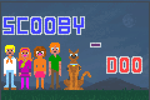 scooby doo! Pixel Art