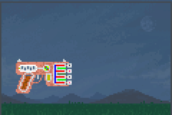 lasergun....... Pixel Art