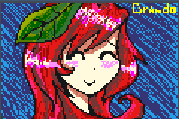 Apple girl =) Pixel Art