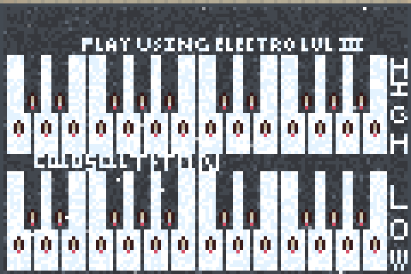 pianoooo Pixel Art