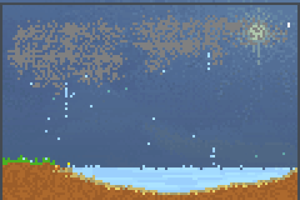 nice land 2 Pixel Art