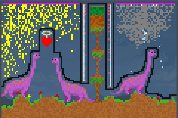 dinos betray Pixel Art