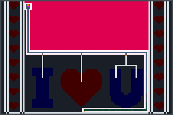 The love race Pixel Art