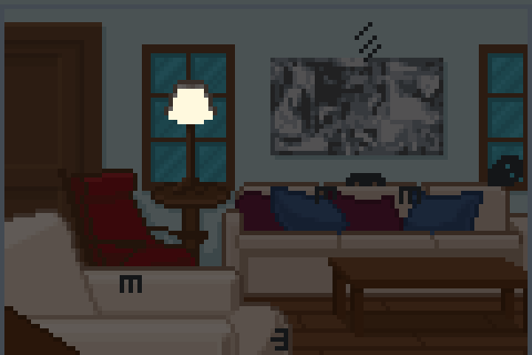 creep night Pixel Art