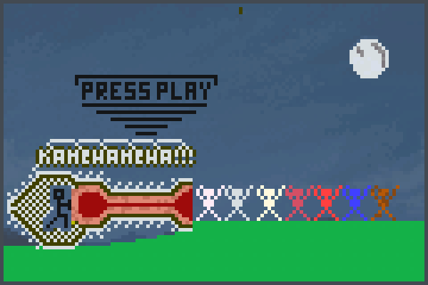 Super kamehamea Pixel Art