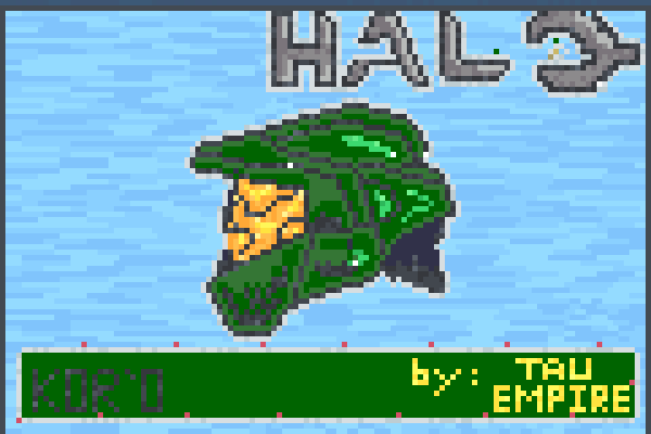 HALO 1 THEME Pixel Art