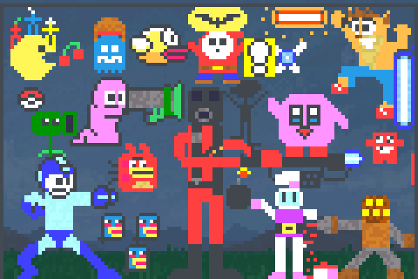 VideoGameParty! Pixel Art