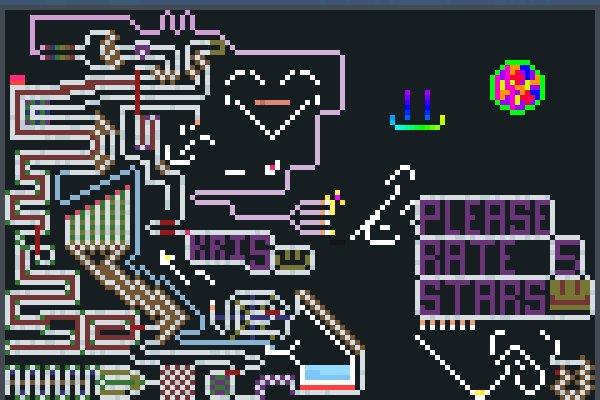 continue glow Pixel Art