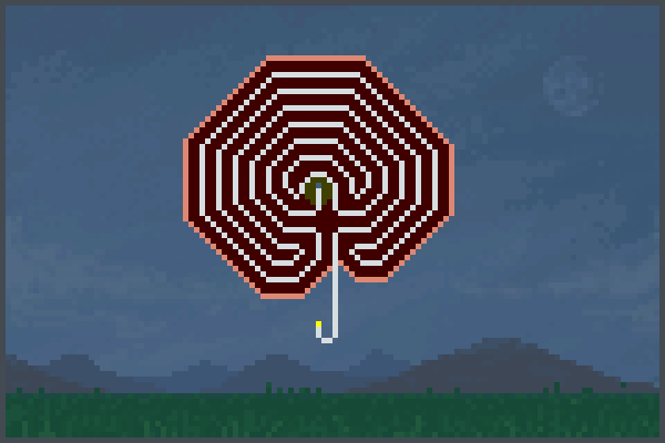 Labyrinth 01 Pixel Art