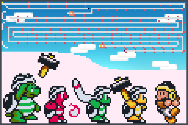 Hammer Bros Pixel Art