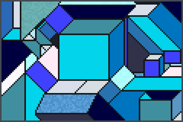 Coolcube 3D see Pixel Art