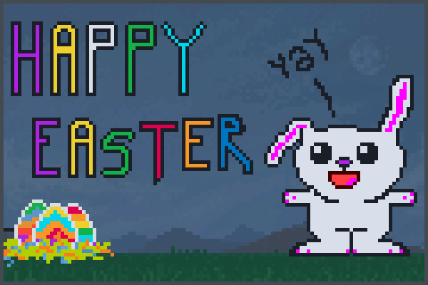 Happy Easter!!! Pixel Art