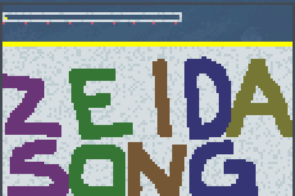 ZELDASONG Pixel Art