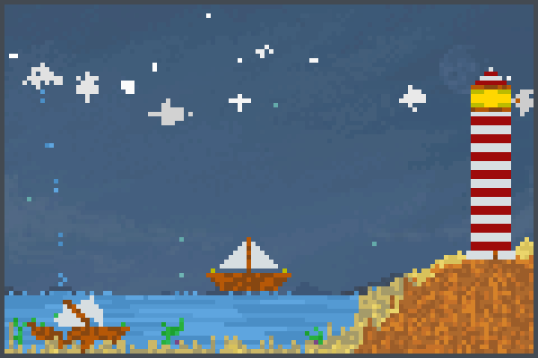 Coast,,, Pixel Art