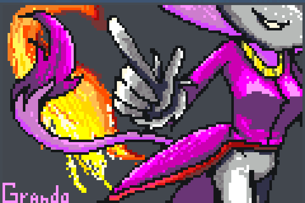 Blaze the cat,, Pixel Art