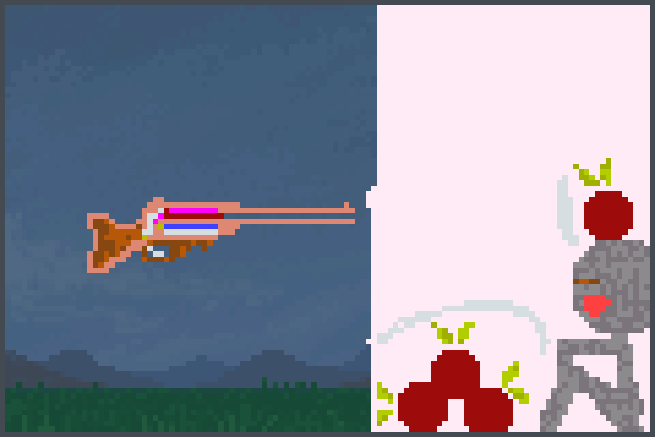 apple shot Pixel Art