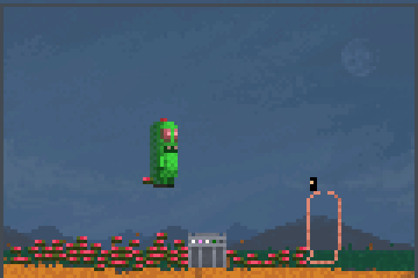 oni fly Pixel Art