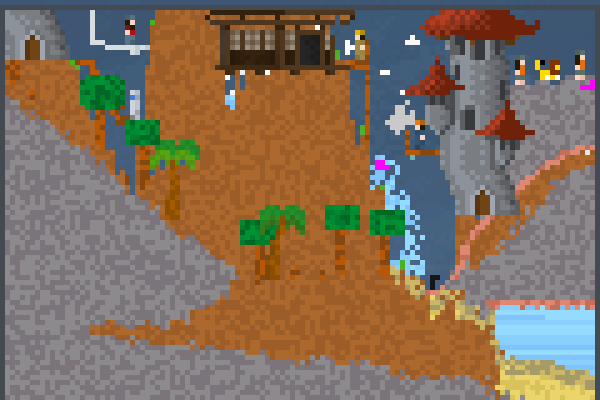 1 forest city Pixel Art