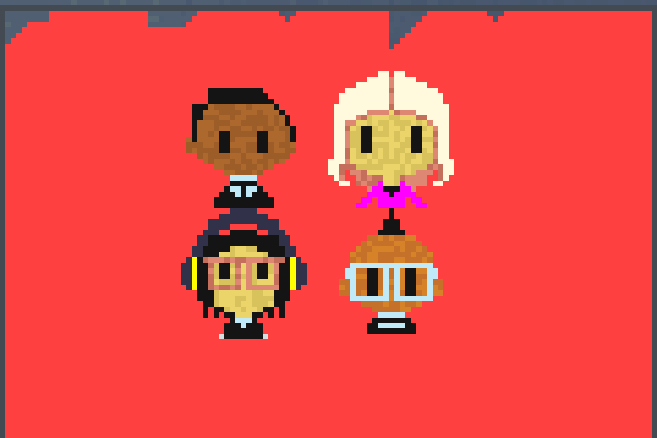 Black eyed peas Pixel Art