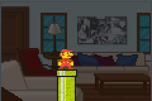 Classic Mario! Pixel Art