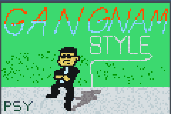 GangnamBlocks Pixel Art