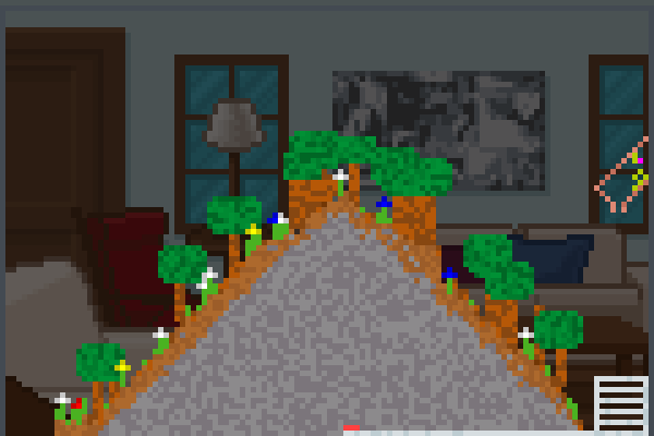 Home Volcano Pixel Art